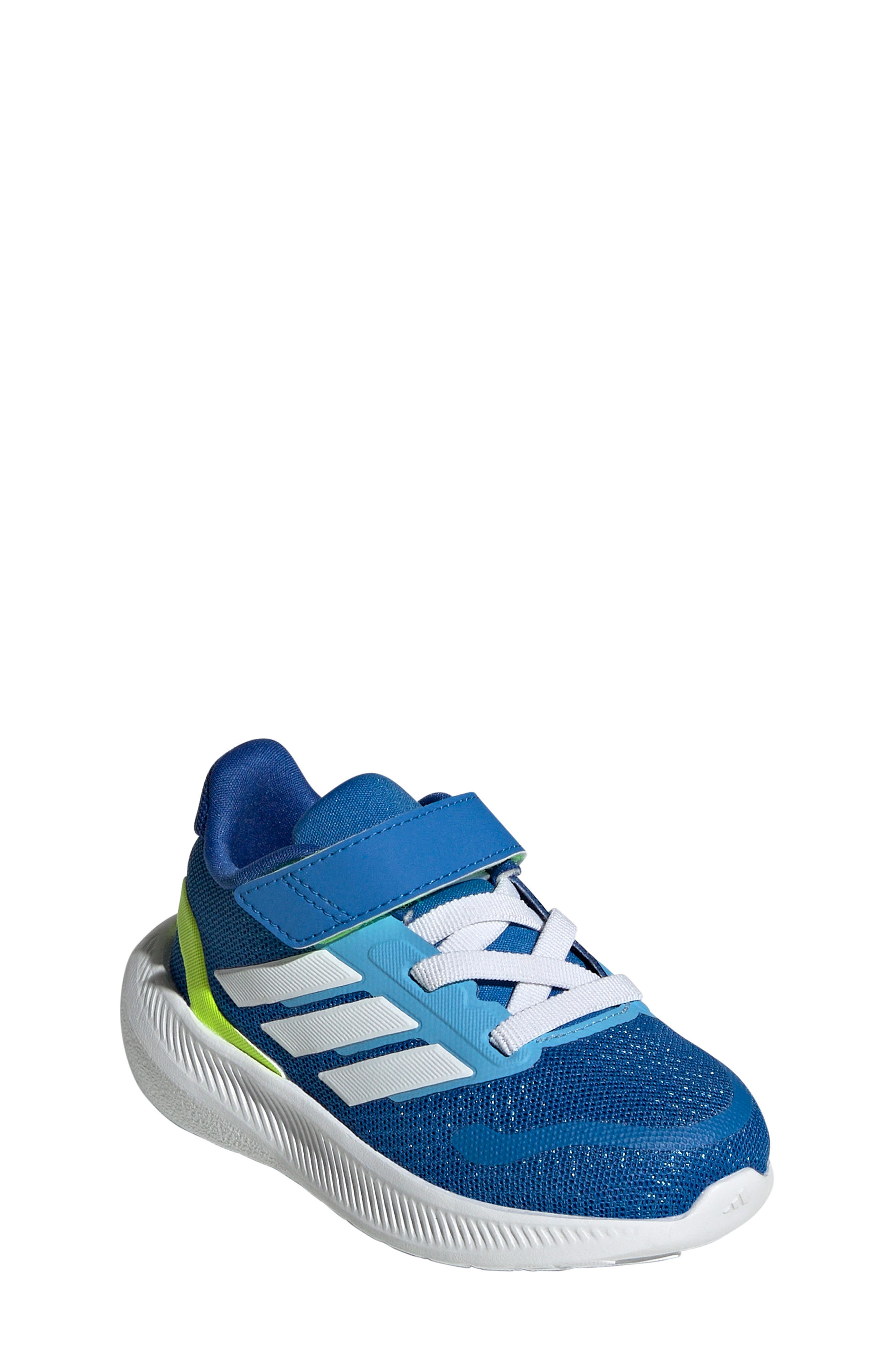 adidas Kids' Runfalcon 5 Running Shoe, Main, color, Royal/ White/ Lemon