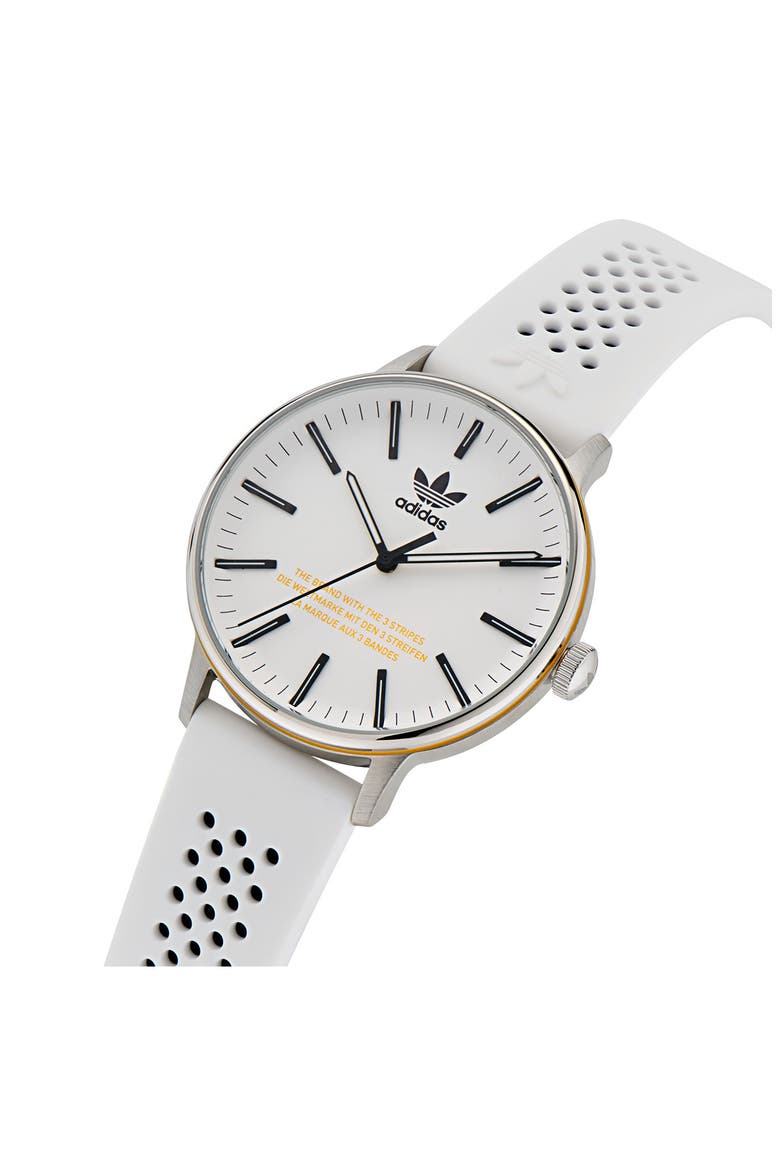 AO Silicone Strap Watch, Alternate, color, WHITE