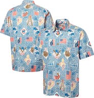 Reyn Spooner Men's Reyn Spooner Blue Chicago Cubs Americana Button-Up Shirt