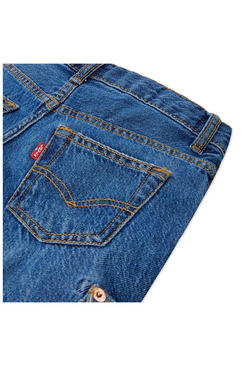 Kids' Denim Cargo Shorts, Alternate, color, TUMBLEWEED