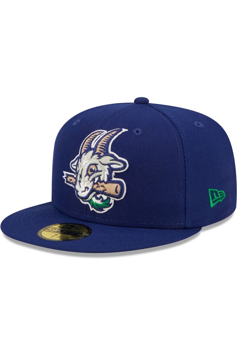Men's New Era Royal Hartford Yard Goats Authentic Collection 59FIFTY Fitted Hat, Main, color, Royal