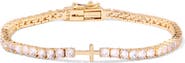 Brook and York Coco Cross Tennis Bracelet