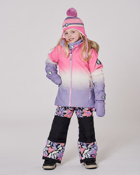 Two-Piece Play Snowsuit Retro Flower (Little Kid & Big Kid)