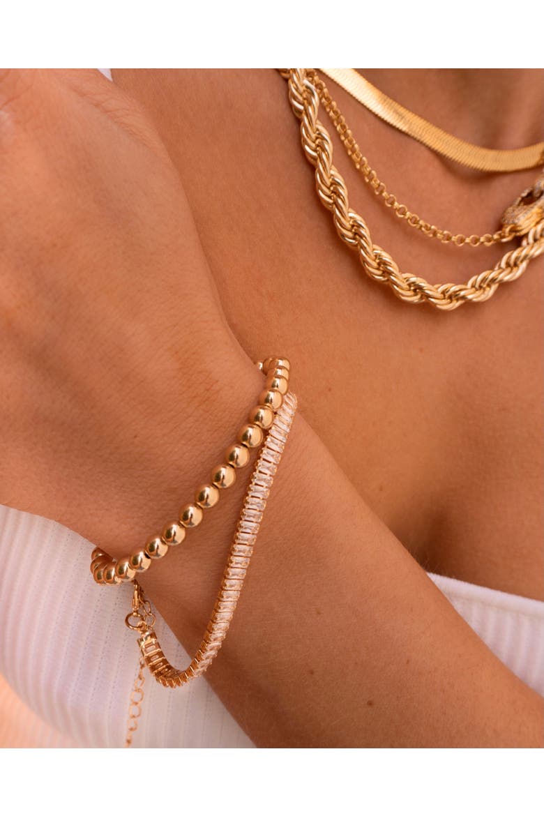 Bellini Bracelet, Alternate, color, Gold