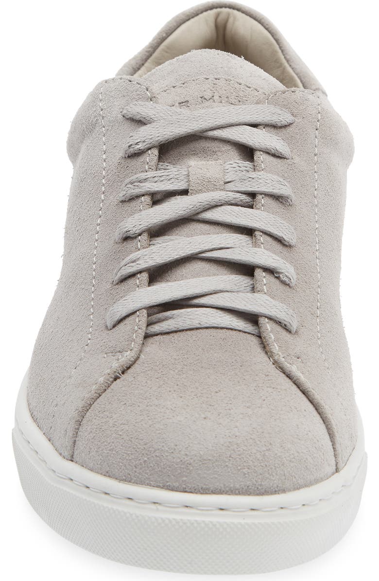 Peter Millar Vantage Lite Suede Sneaker, Alternate, color, Pearl Grey