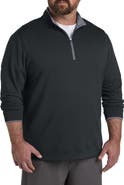 adidas Big & Tall 1/4-Zip Performance Pullover