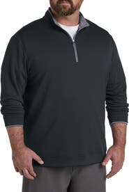 adidas Big & Tall 1/4-Zip Performance Pullover