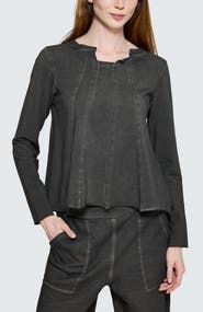 LUUKAA Drishti Asymmetrical Blouse