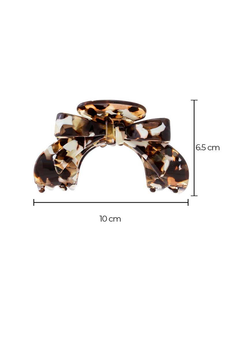BY ADINA EDEN Large Open Bow Tie Hair Claw Clip, Alternate, color,