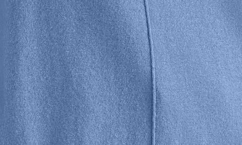 Jones New York Turtleneck Seam Front Bouclé Sweater In Blue