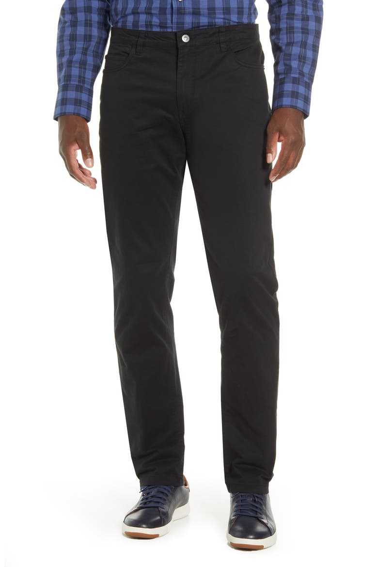 Voyager Straight Leg Pants, Main, color, BLACK