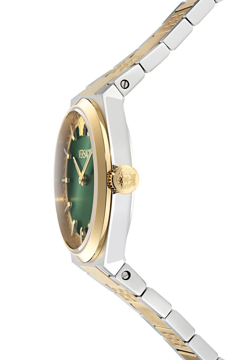 V-Auria Two-Tone Bracelet Watch, 35mm, Alternate, color, TWO TONE