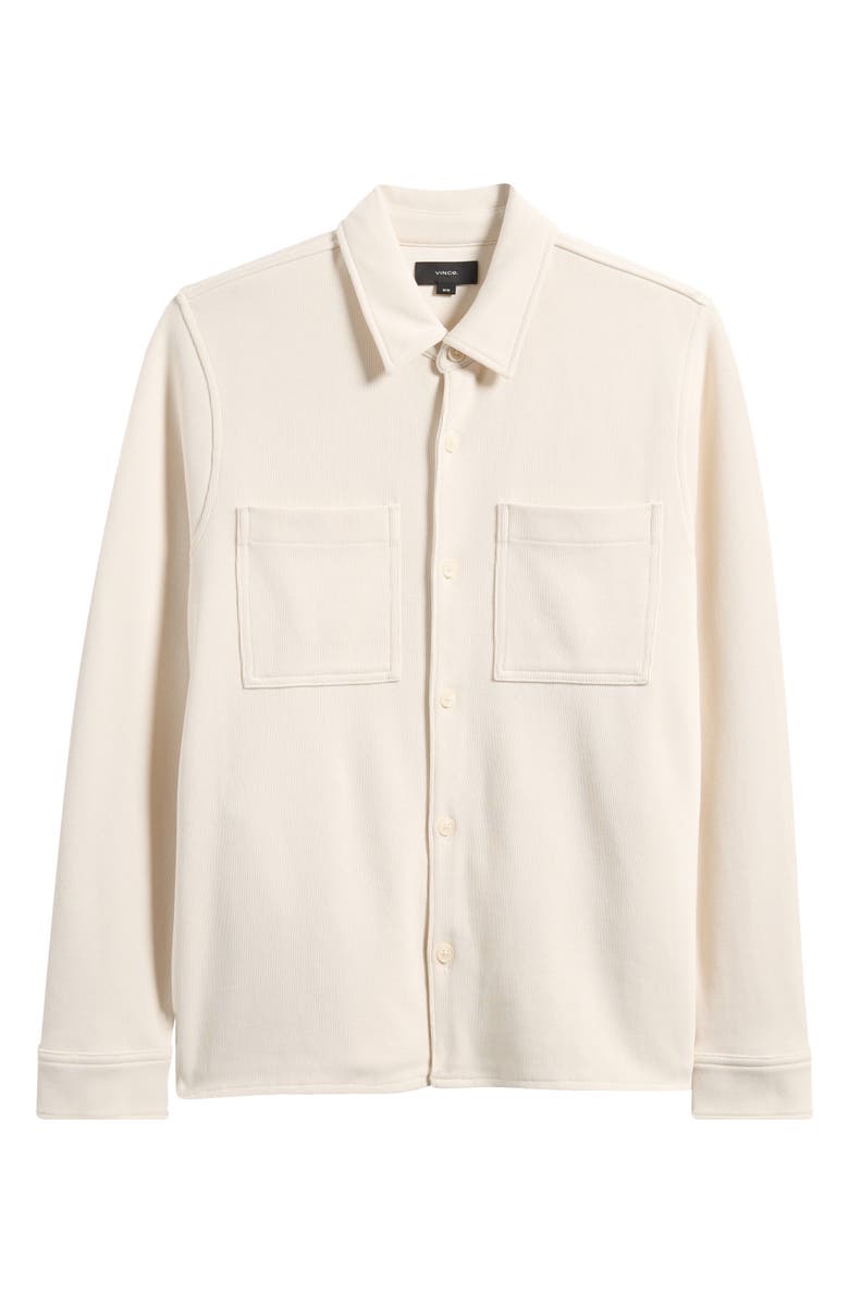 Vince French Rib Shirt Jacket, Main, color,