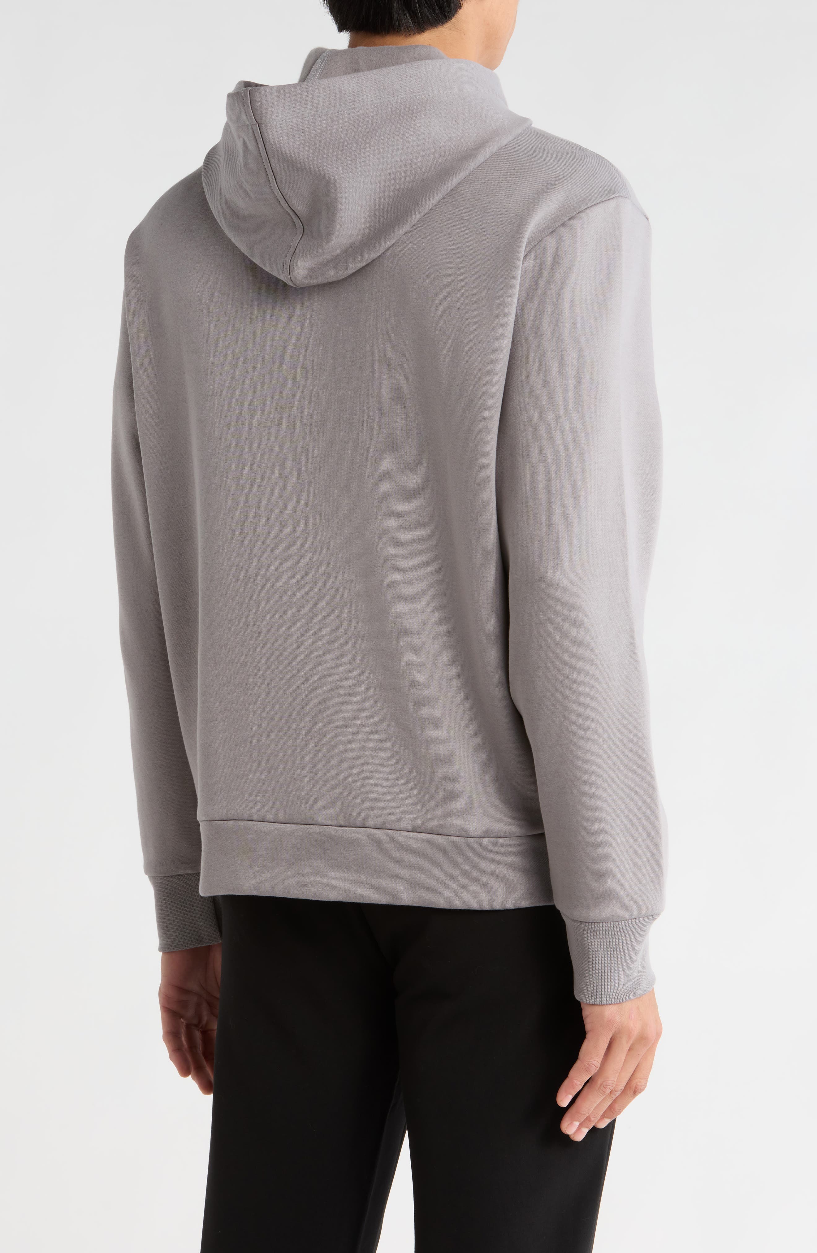 Liquid Fleece Piped Hoodie - image 2