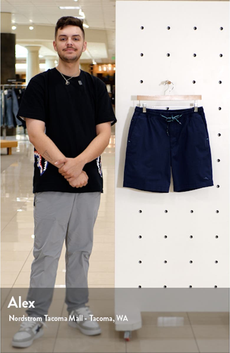 Oceanside Stretch Poplin Shorts, sales video thumbnail