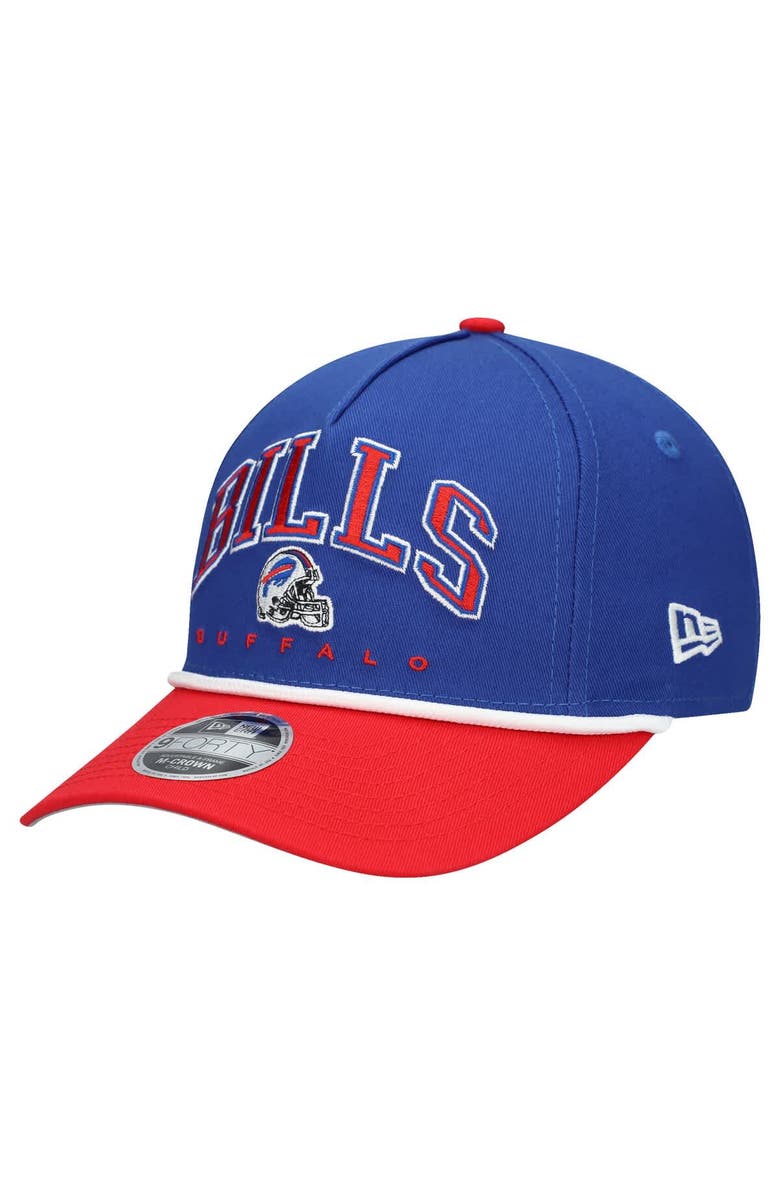 New Era Preschool New Era  Royal/Red Buffalo Bills  Arch COOLERA 9FORTY A-Frame M-Crown Adjustable Hat, Main, color, Royal