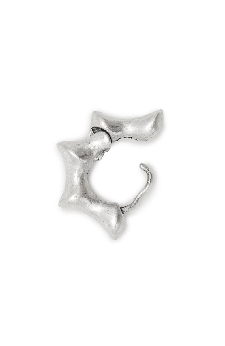 AllSaints Men's Single Sterling Silver Ear Cuff, Alternate, color,