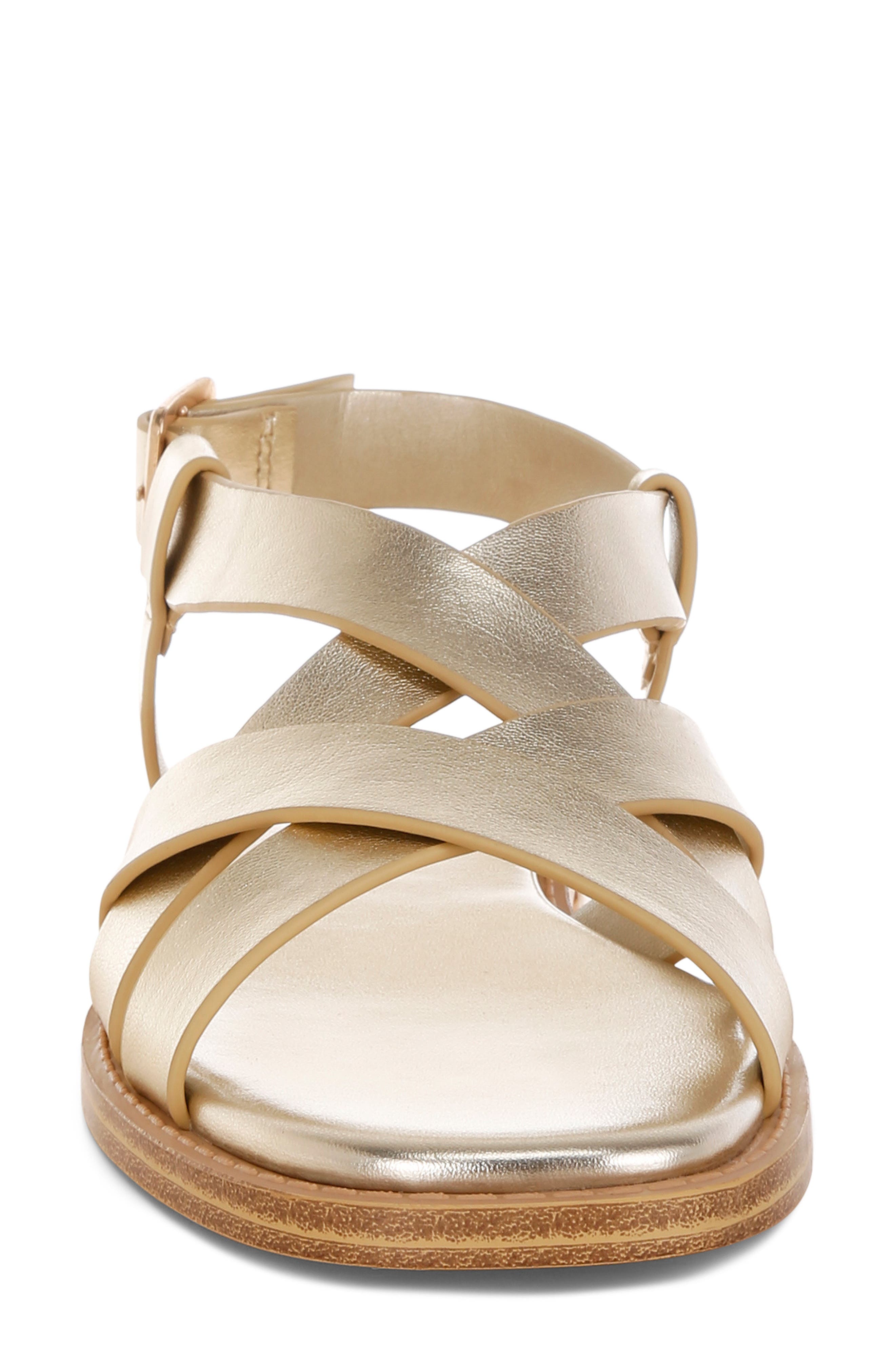 Rag & Co Doata Sandal, Alternate, color, Gold