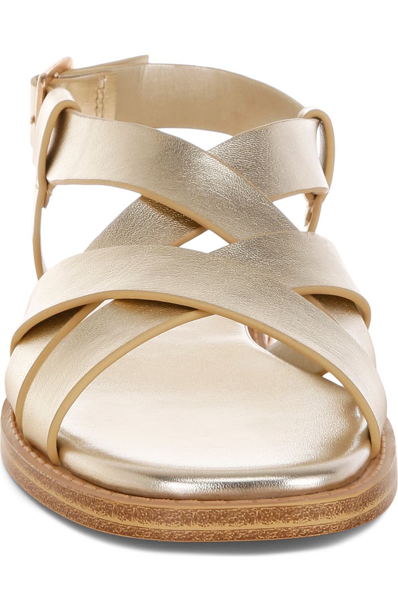 Rag & Co Doata Sandal, Alternate, color, Gold