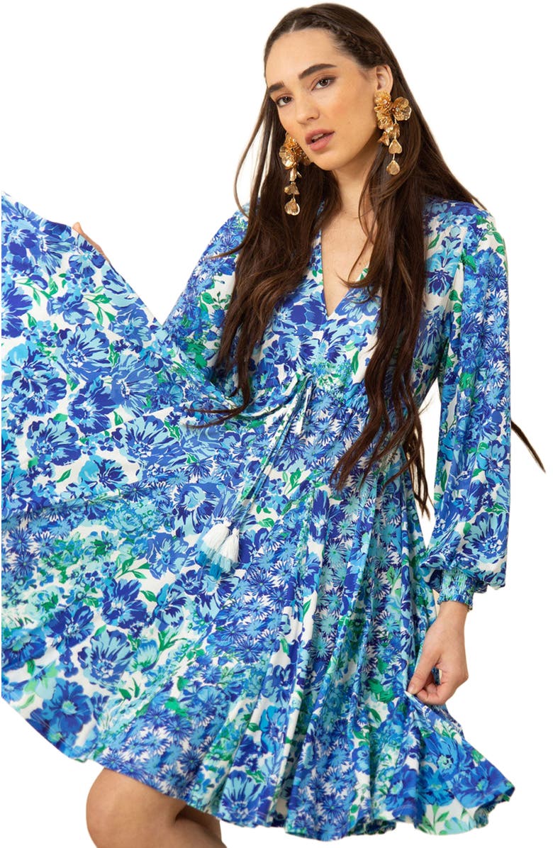 Hale Bob Piper Jersey Dress, Alternate, color, 