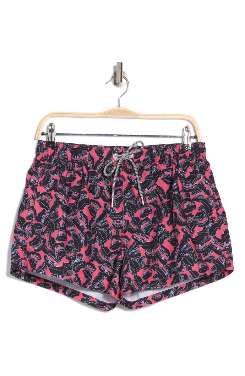Boardies Teeth Shortie Swim Shorts, Alternate, color, 