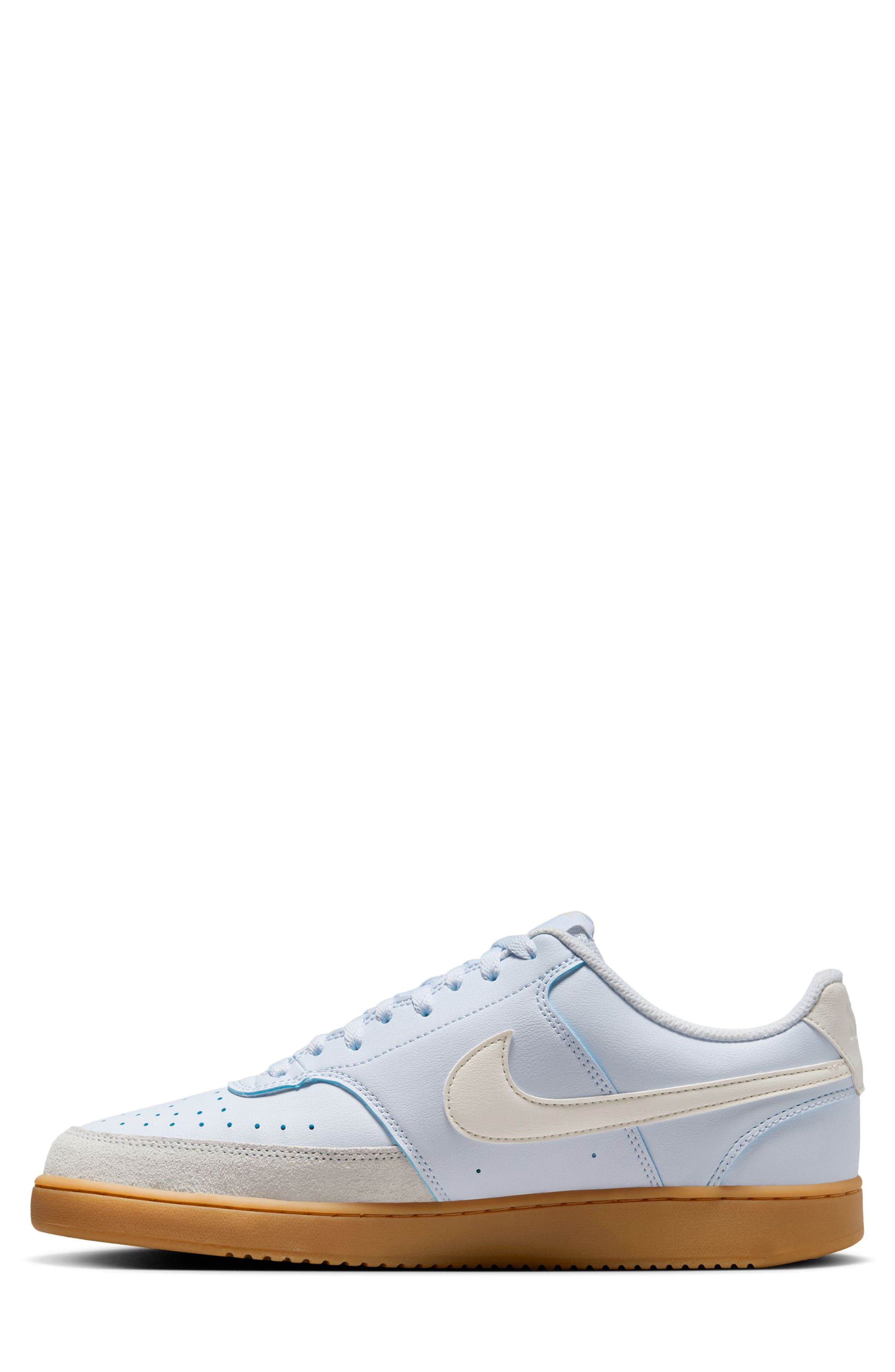 Court Vision Low Sneaker, Alternate, color, FOOTBALL GREY/ PALE IVORY