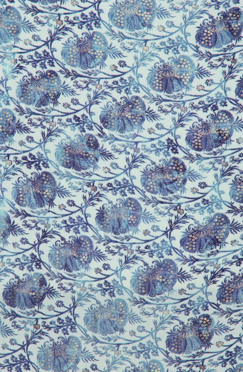 La Fiorentina Garden Print Pareo, Alternate, color, 