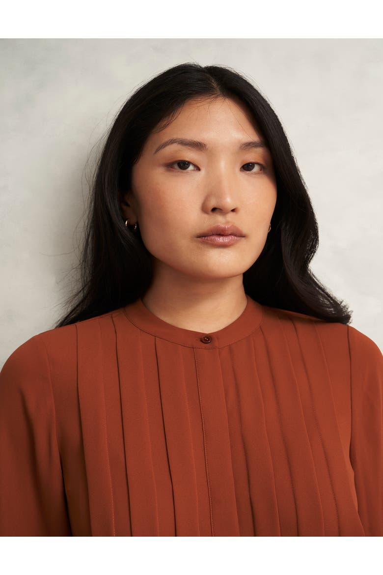 Arizona Blouse, Alternate, color, Copper Orange
