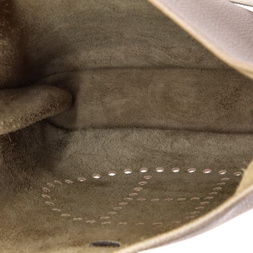 Pre-owned Hermes  Hermes Evelyne Bag Gen I Clemence Gm In Brown