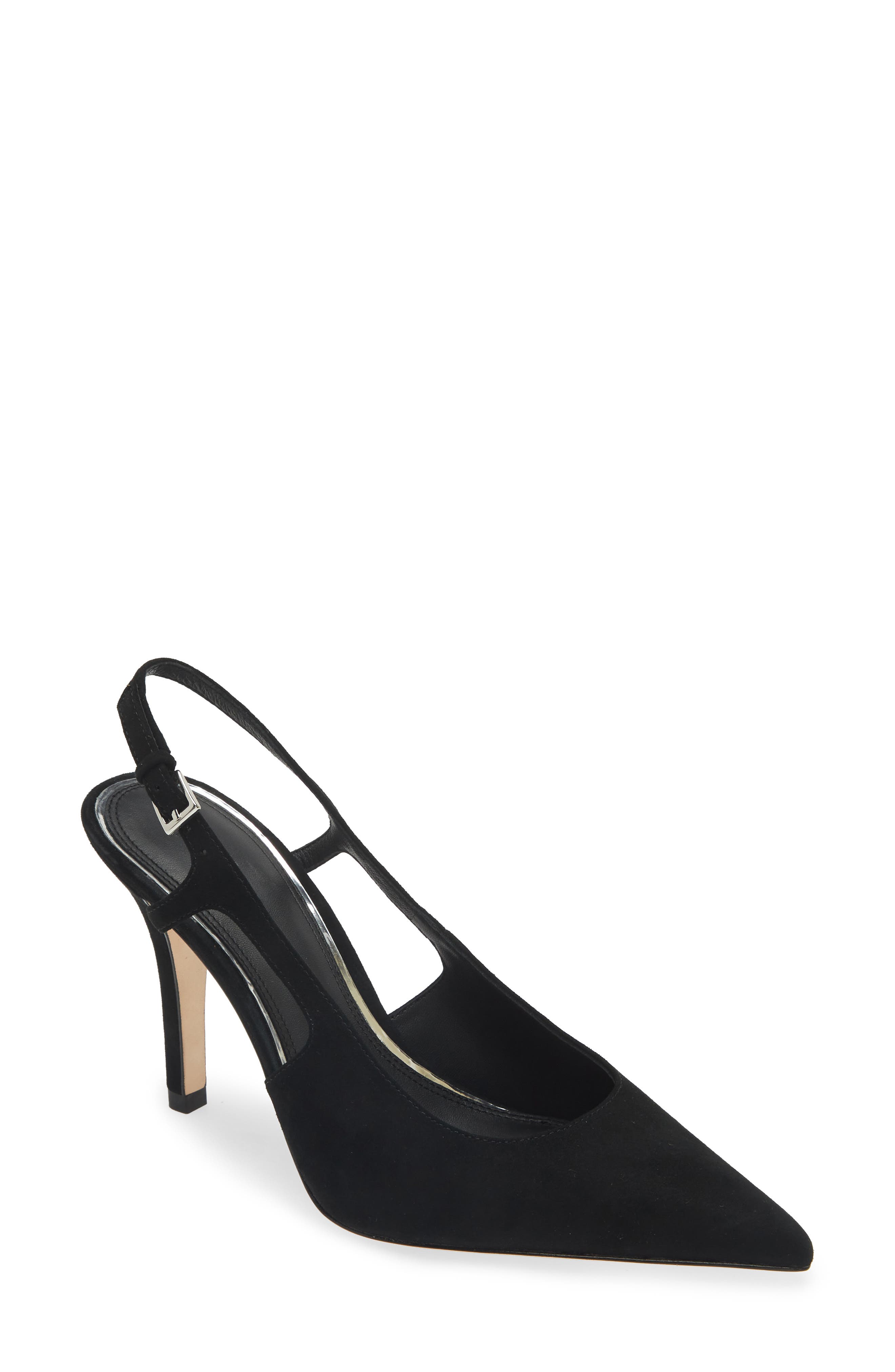 PAIGE Samara Slingback Pointed Toe Pump