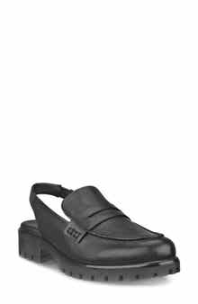 ECCO Modtray Water Resistant Slingback Penny Loafer