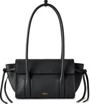 Mulberry Mini Soft Bayswater Grained Leather Satchel