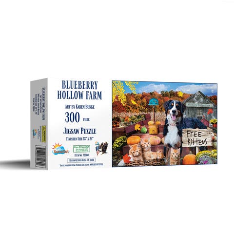 Blueberry Hollow Farm 300 piece Jigsaw Puzzle for Adults