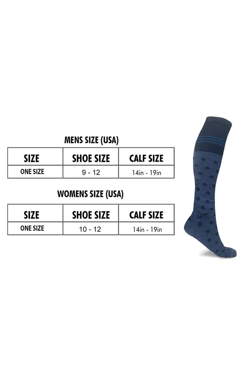 EXTREME FIT 3-Pack Knee Length Compression Socks, Alternate, color, 