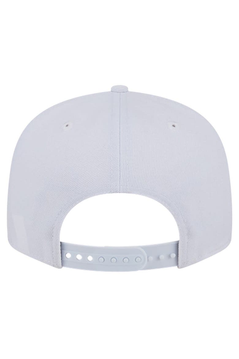 Men's New Era Buffalo Bills Main White on White 9FIFTY Snapback Hat, Alternate, color, White