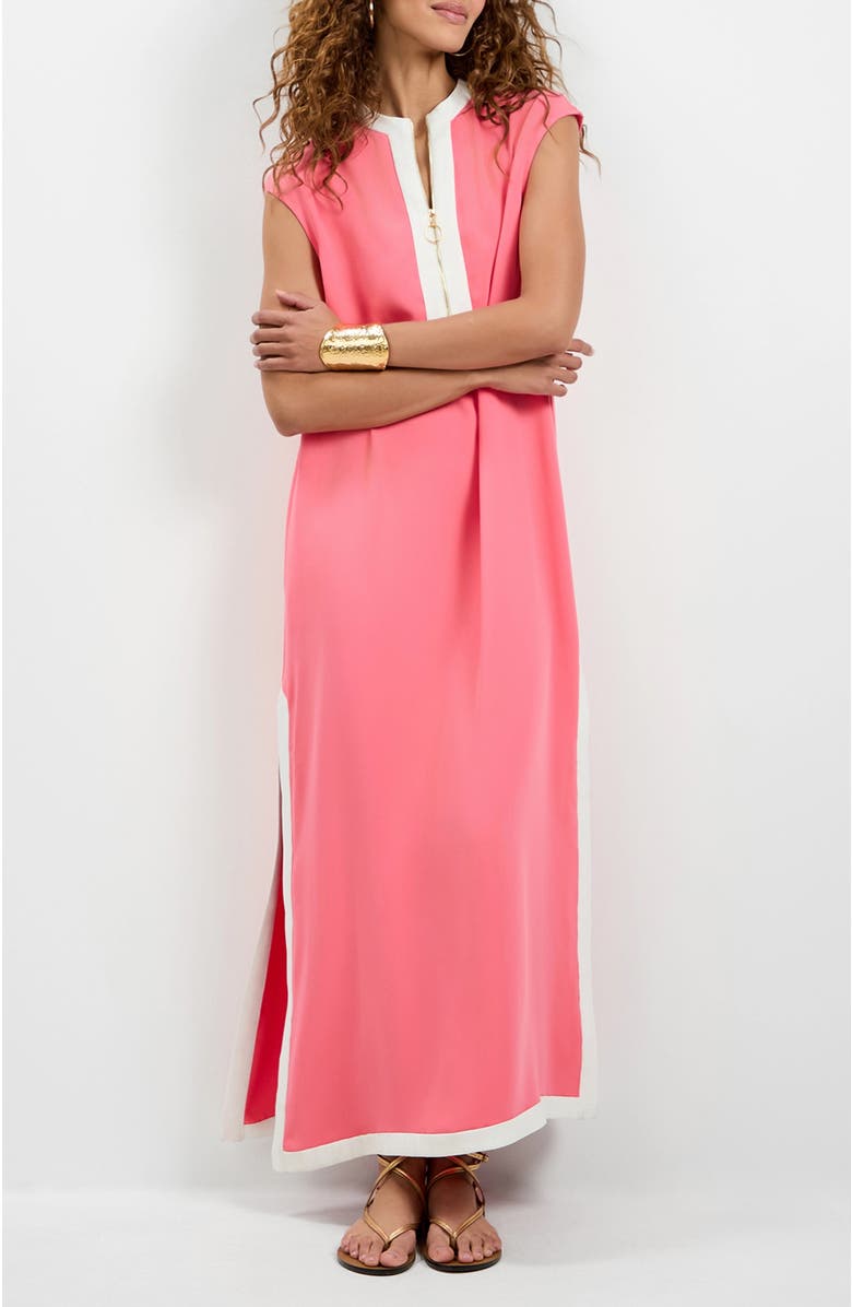 Trina Turk Nuvola Dress, Alternate, color, Corso Coral