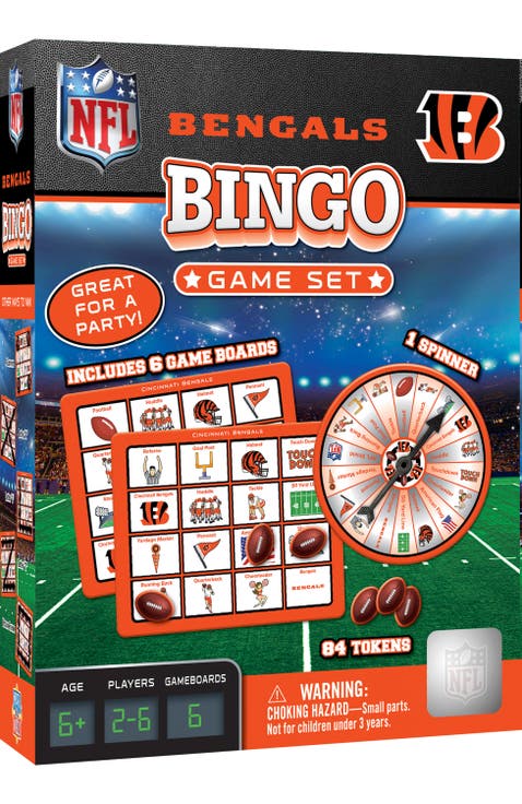Cincinnati Bengals NFL Bingo Game