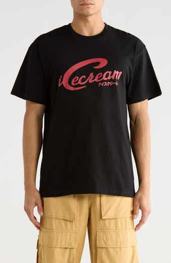 ICECREAM Script Graphic T-Shirt