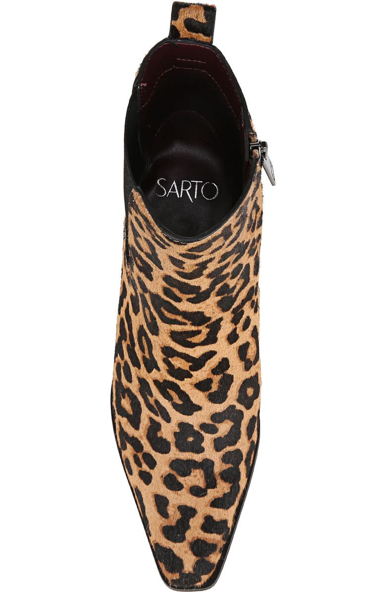 SARTO by Franco Sarto Vianca Genuine Calf Hair Bootie, Alternate, color,