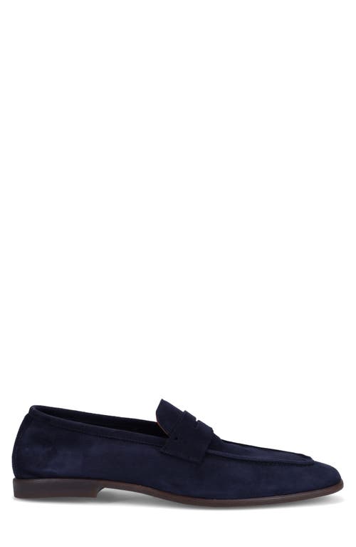 Ron White Perrin Penny Loafer In Navy
