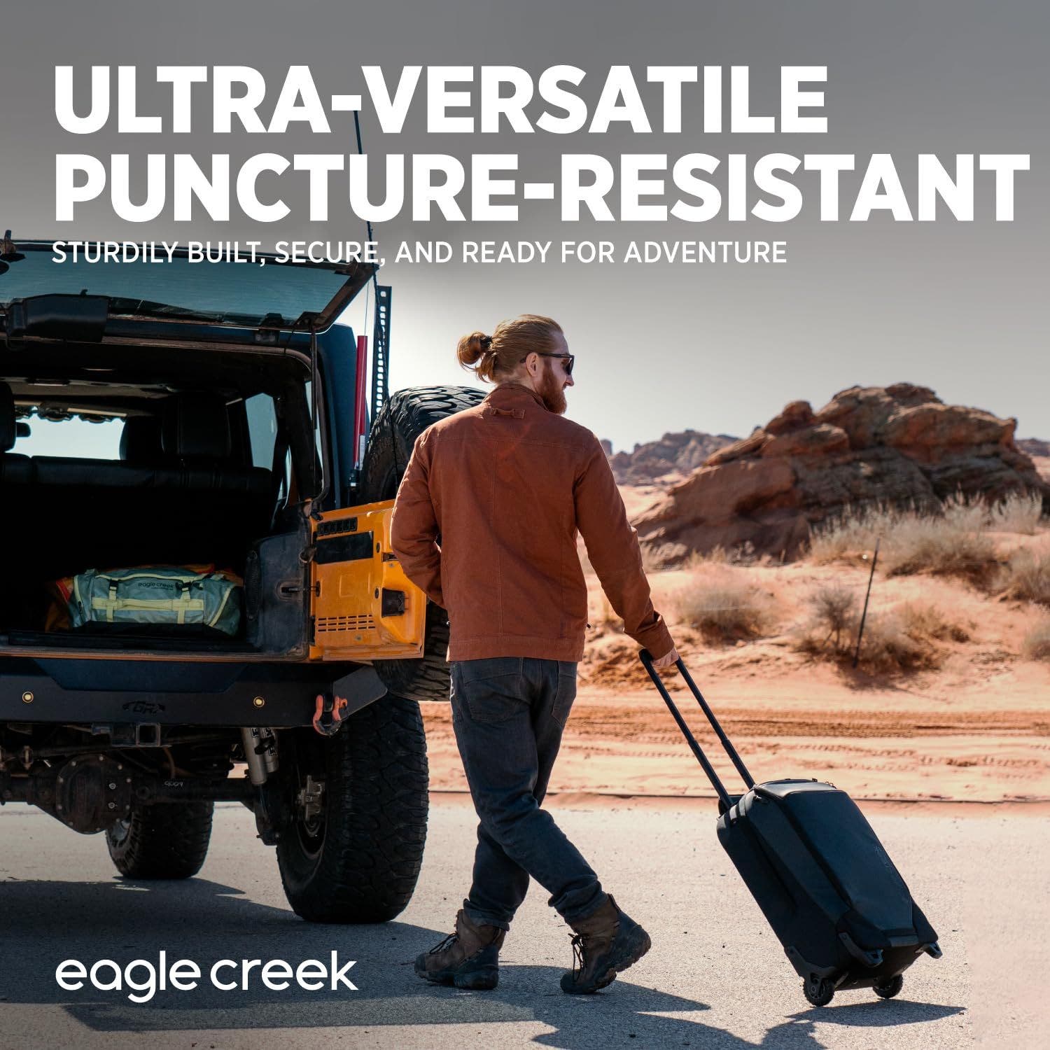 EAGLE CREEK Tarmac XE 4 Wheeled Large 28 Inch Luggage, Alternate, color, Black