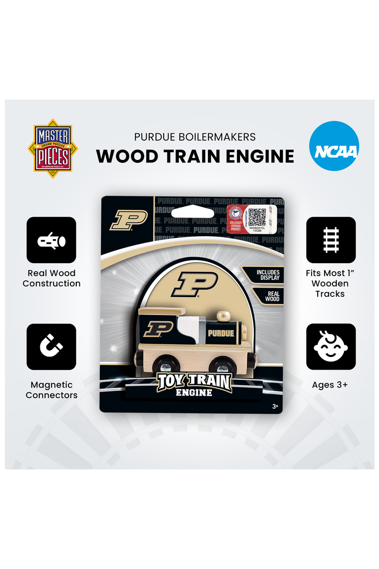 Purdue Boilermakers Toy Train Engine, Alternate, color, Multicolor