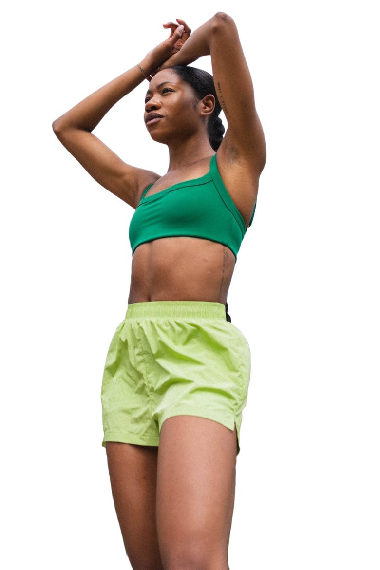 Surface Run Short, Alternate, color, Lime