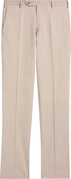 Zanella Parker Flat Front Wool Dress Pants
