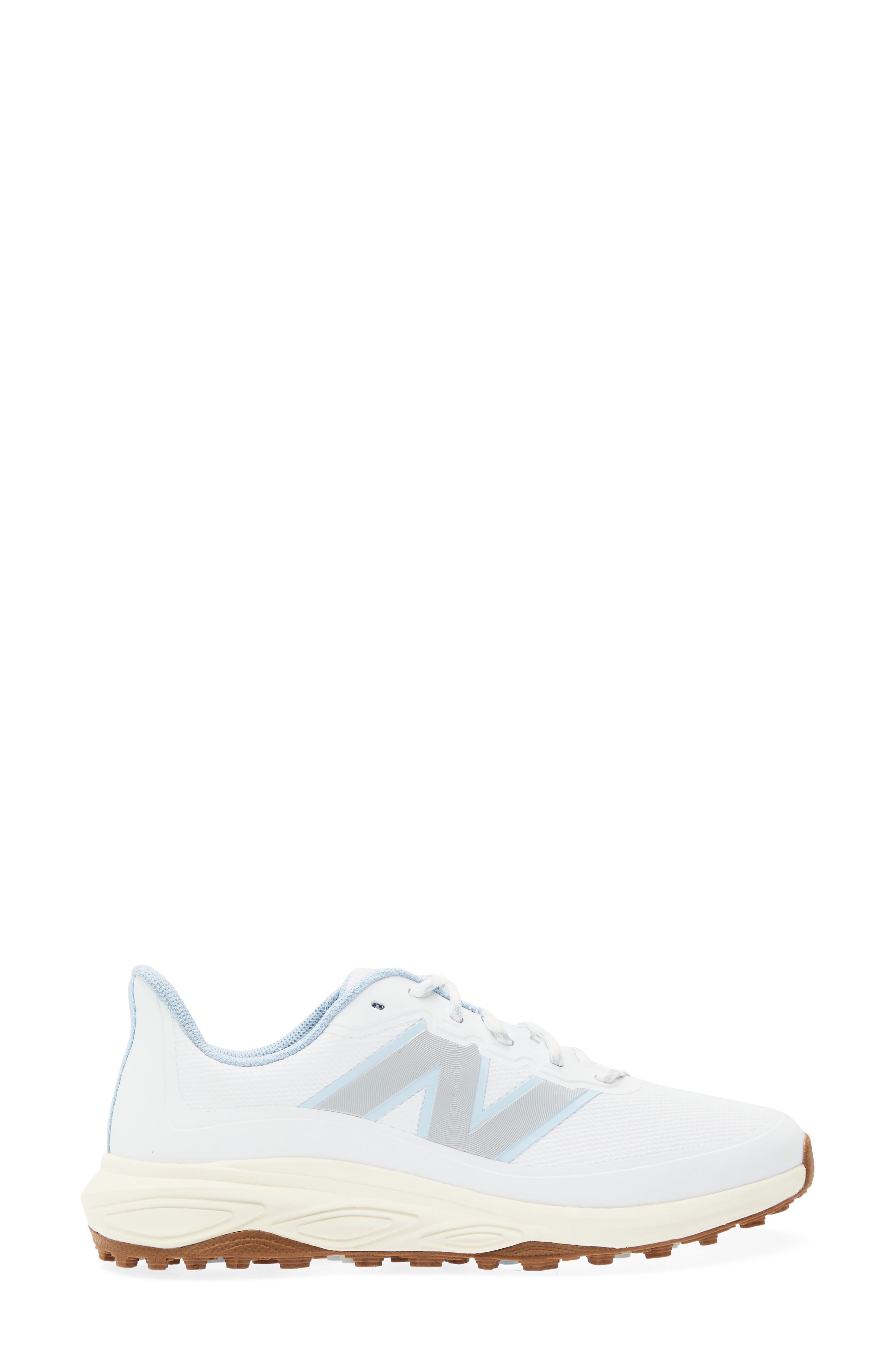 Fresh Foam Contend v3 Waterproof Golf Shoe, Alternate, color, WHITE / BLUE