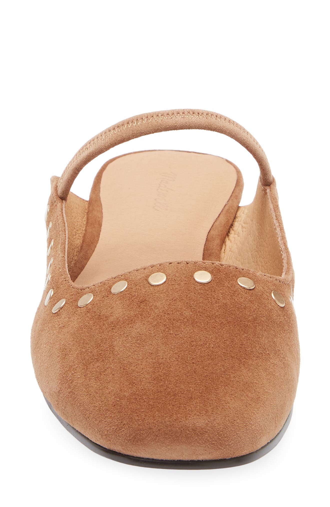 Madewell The Greta Ballet Flat Mule, Alternate, color, Aged Cognac