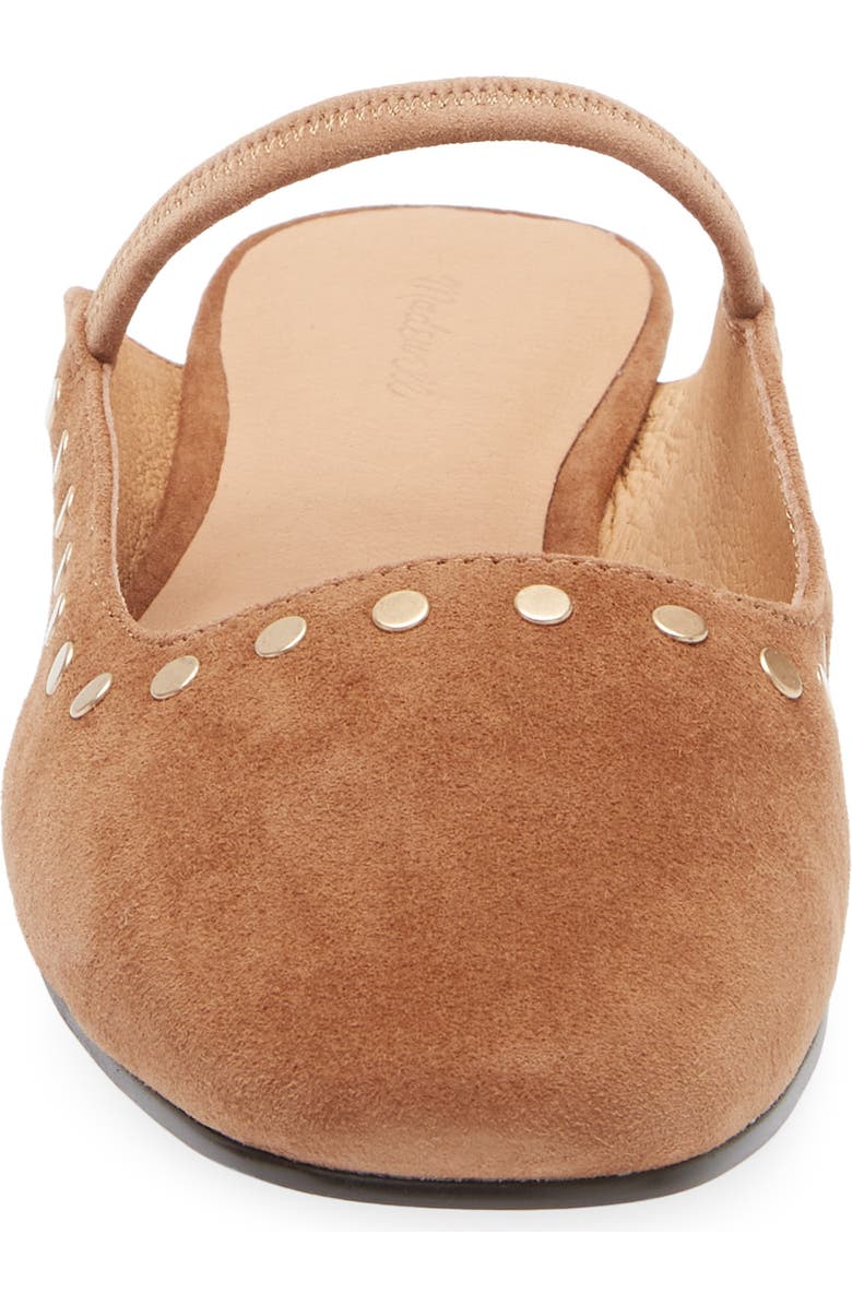 Madewell The Greta Ballet Flat Mule, Alternate, color, Aged Cognac