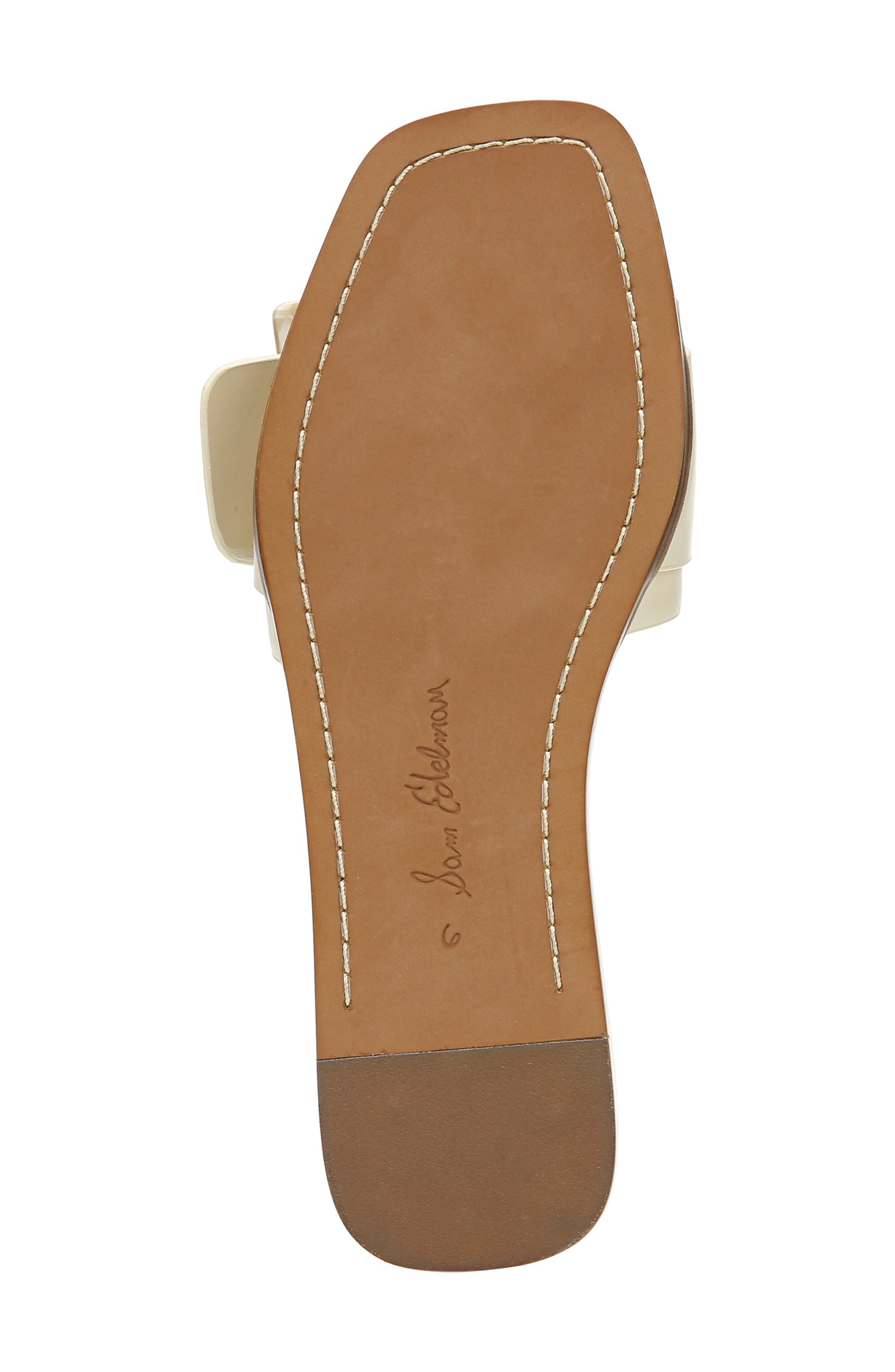 Inez Slide Sandal, Alternate, color, MODERN IVORY LEATHER
