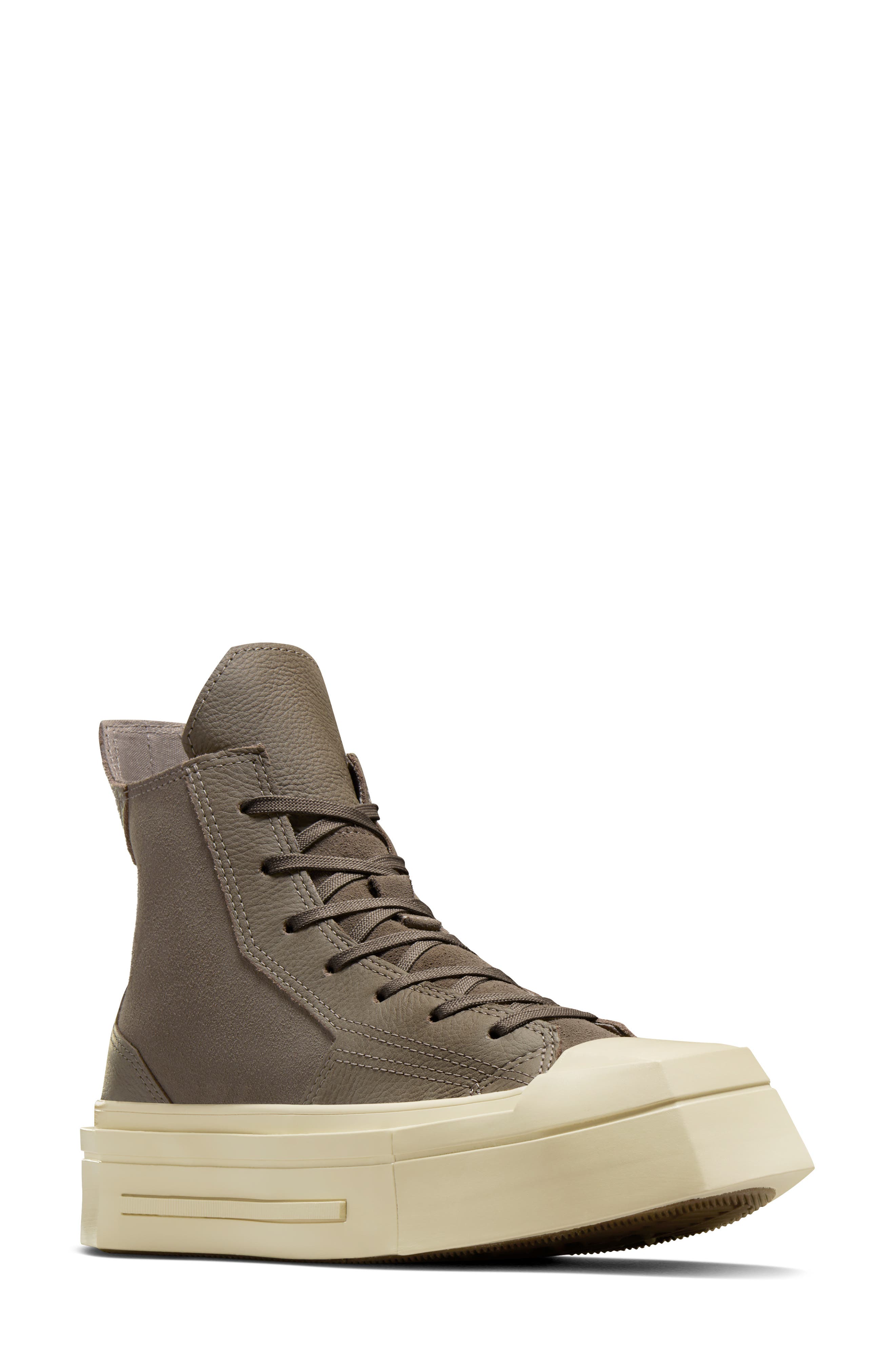 Converse Gender Inclusive Chuck 70 De Luxe Square Toe Platform High Top Sneaker, Main, color, 