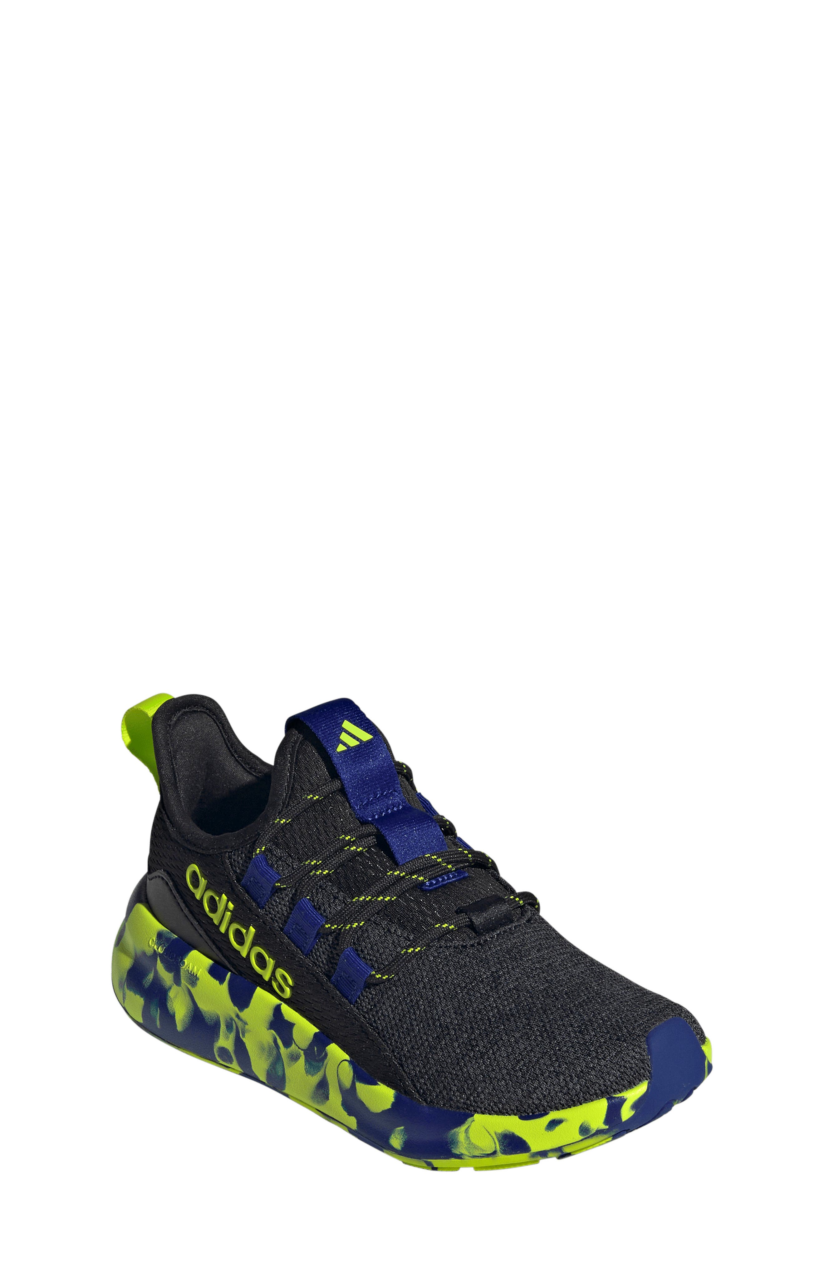 Kids' Lite Racer Adapt 8.0 Sneaker, Main, color, BLACK/ SLIME/ MYSTERY INK